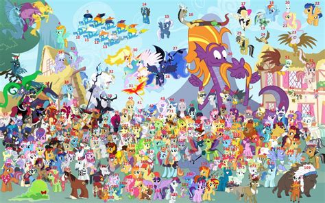 every mlp character